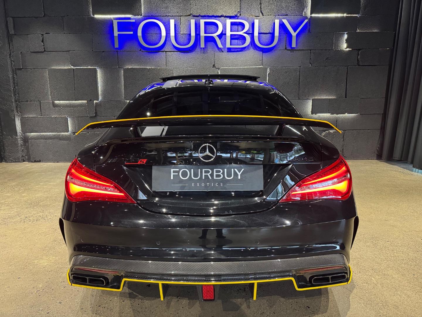 2018 Mercedes-amg Cla CLA45 4Matic Yellow Night Edition