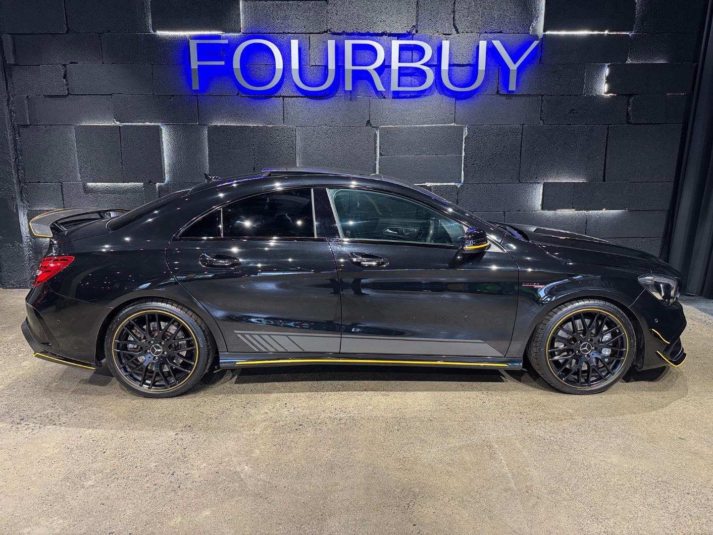 2018 Mercedes-amg Cla CLA45 4Matic Yellow Night Edition