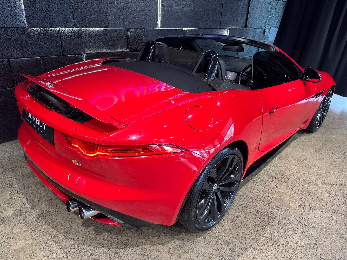 2013 JAGUAR F-TYPE 5.0 V8 S CONVERTIBLE