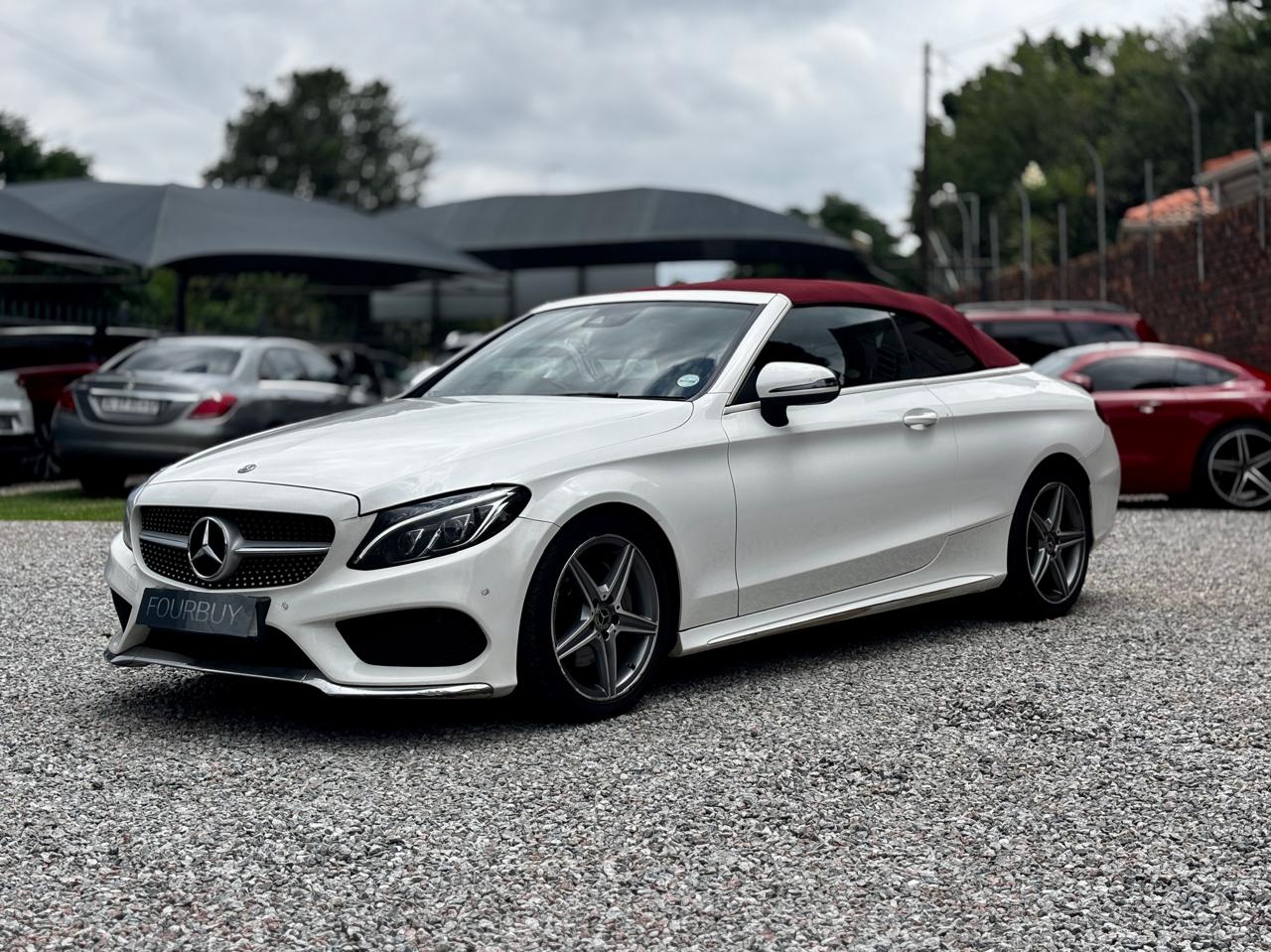 2017 Mercedes-benz C-class C220d Cabriolet AMG Line