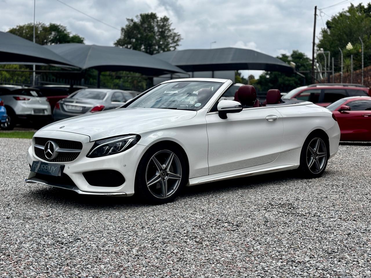 2017 Mercedes-benz C-class C220d Cabriolet AMG Line