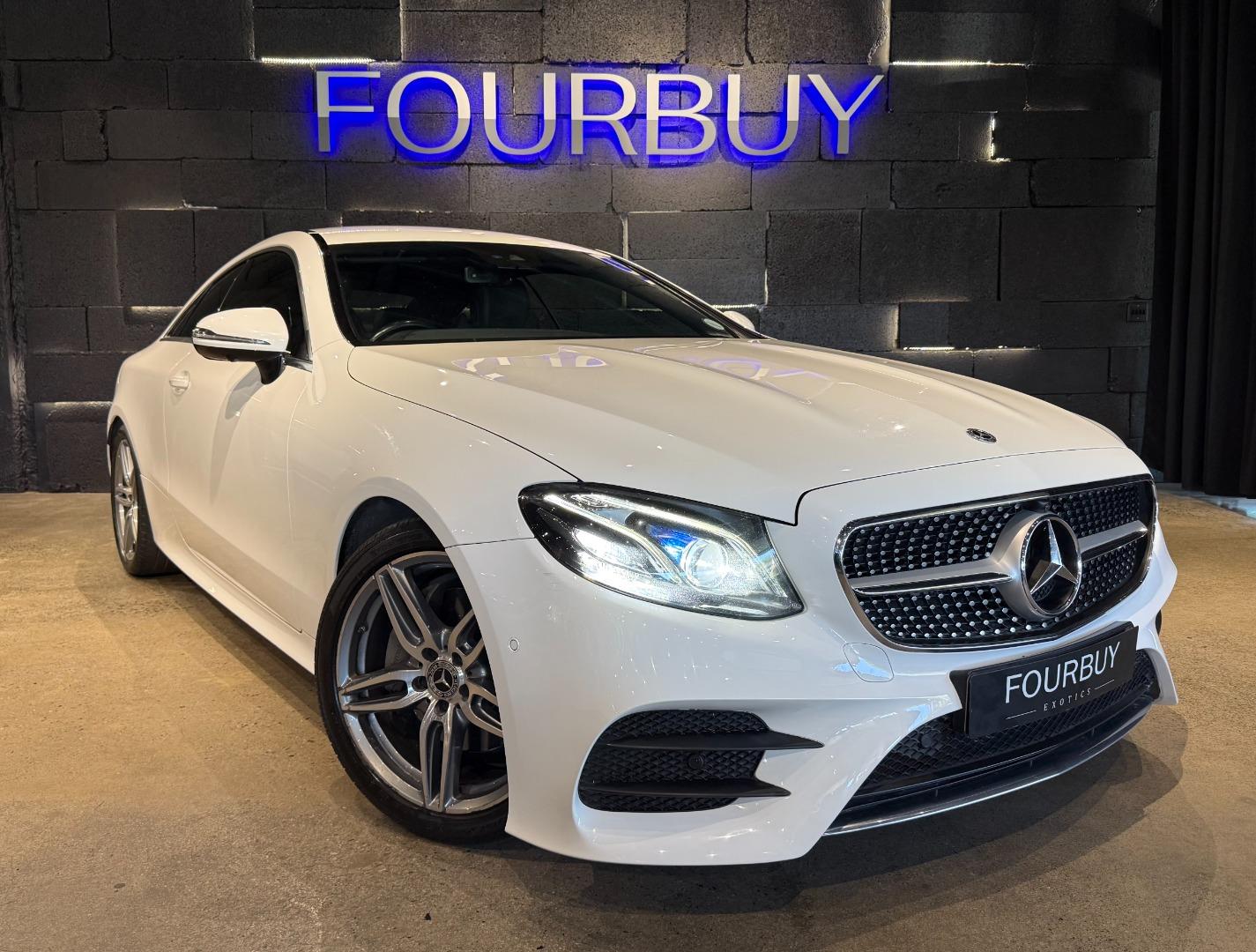 2018 Mercedes-benz E-class E220d Coupe AMG Line